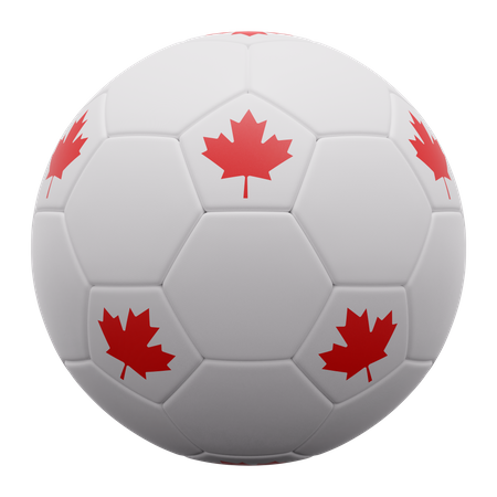 Bola Canadá  3D Icon