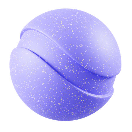 Bola de círculo abstrato  3D Icon