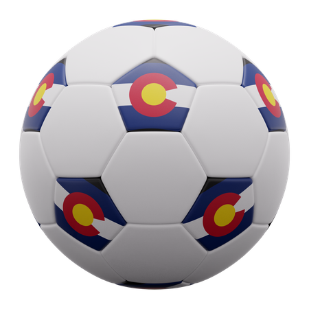 Bola Colorado  3D Icon