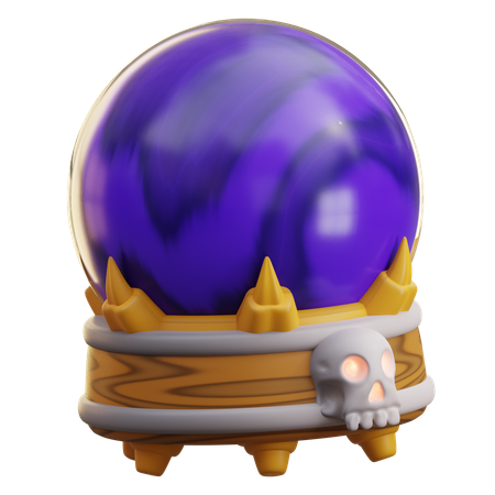 Bola de adivinhação  3D Icon