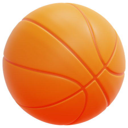 Bola de basquete  3D Icon