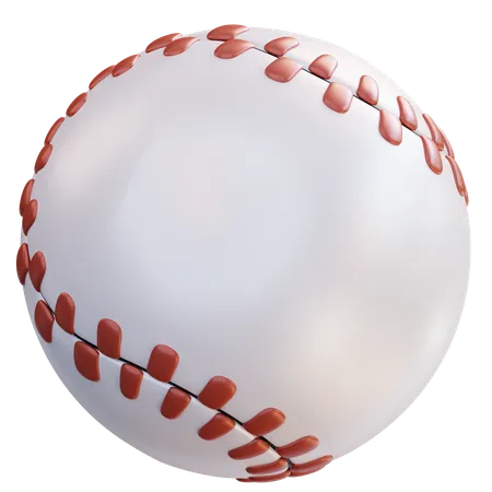 Bola de beisebol  3D Icon