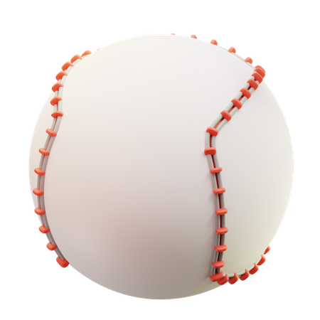 Bola de beisebol  3D Icon