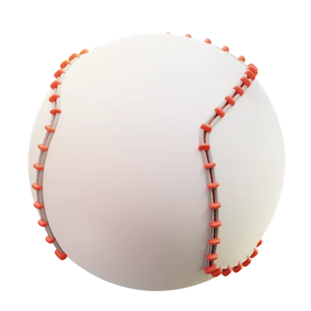 Bola de beisebol  3D Icon