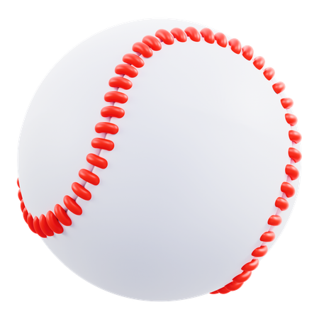 Bola de beisebol  3D Icon