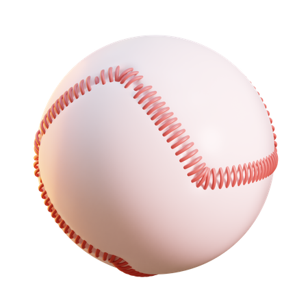 Bola de beisebol  3D Icon