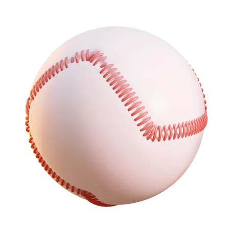 Bola de beisebol  3D Icon