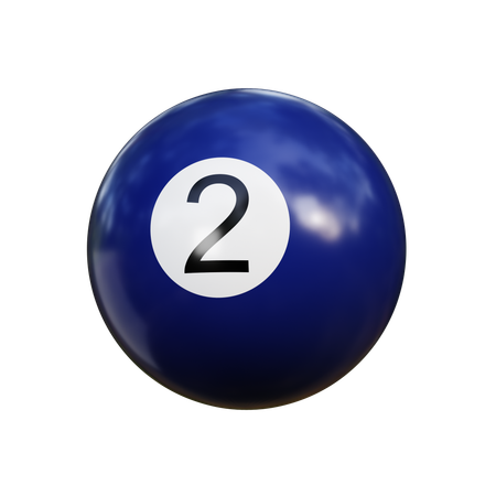 Bola de bilhar 2  3D Icon