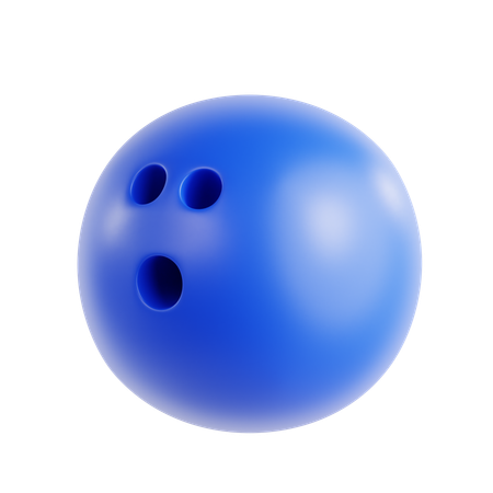 Bola de boliche  3D Icon