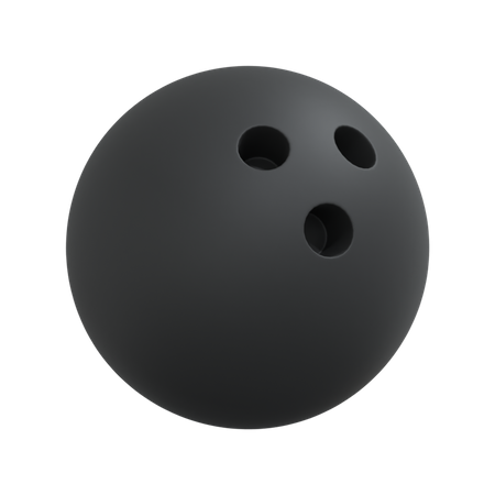 Bola de boliche  3D Icon
