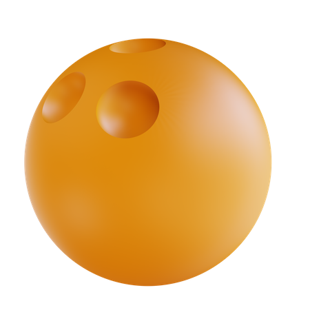 Bola de boliche  3D Icon