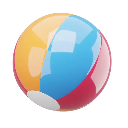 Bola de borracha  3D Icon