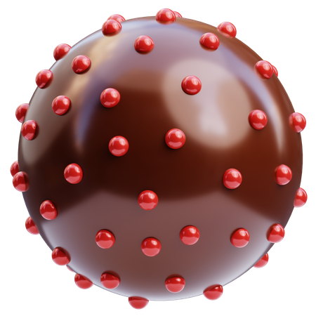Bola de caramelo  3D Icon