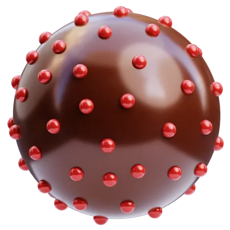 Bola de caramelo  3D Icon