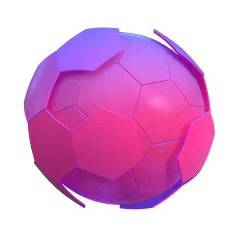 Forma abstracta de bola de ciencia ficción  3D Icon