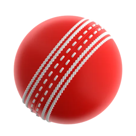 Bola de críquete  3D Icon