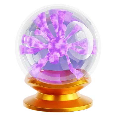 Bola de cristal  3D Icon