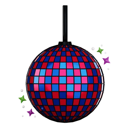 Bola de disco  3D Icon