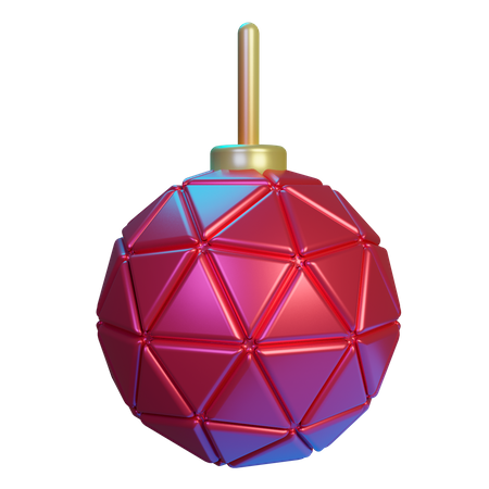 Bola de disco  3D Illustration