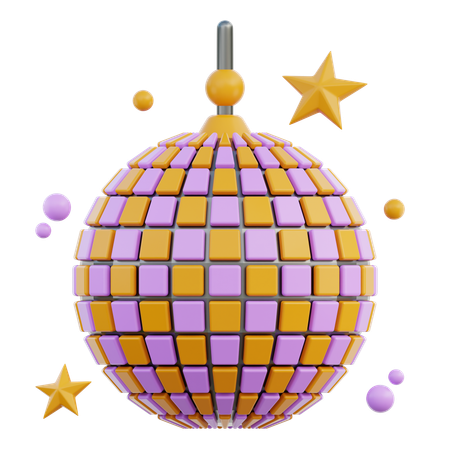 Bola de disco  3D Icon