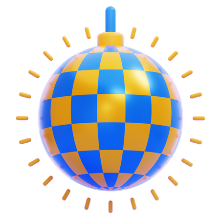 Bola de disco  3D Icon