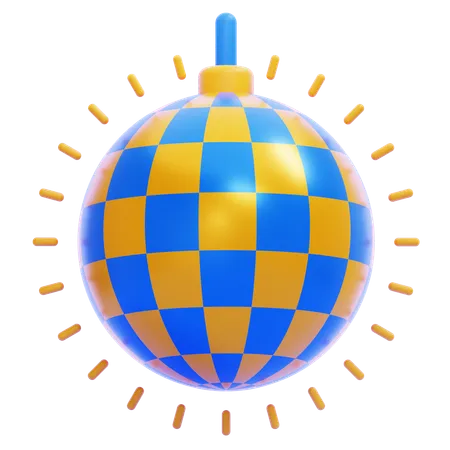 Bola de disco  3D Icon