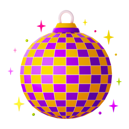 Bola de disco  3D Icon