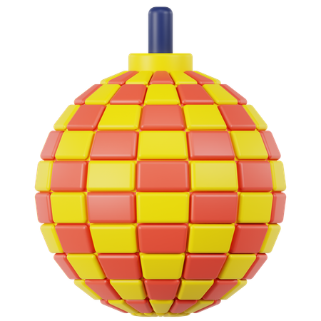 Bola de disco  3D Icon