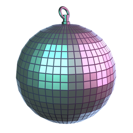 Bola de disco  3D Icon