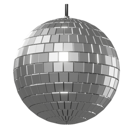 Bola de discoteca  3D Icon