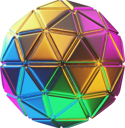 Bola de discoteca  3D Icon