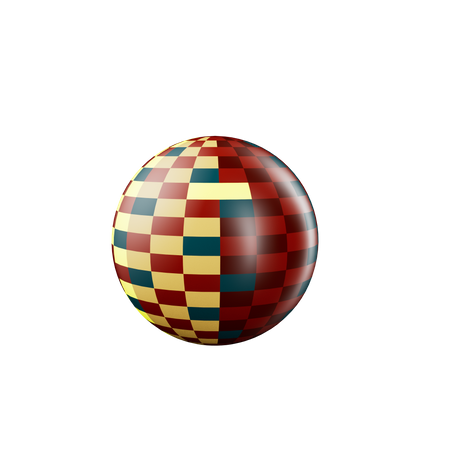 Bola de discoteca  3D Icon