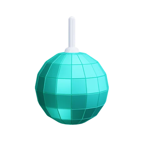 Bola de espejos  3D Icon