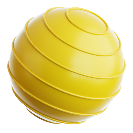 Bola de exercício  3D Icon