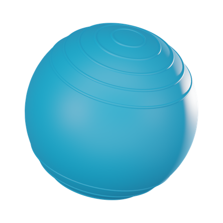 Bola de fitness  3D Icon