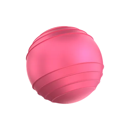 Bola de fitness  3D Illustration