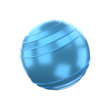 Bola de fitness  3D Illustration