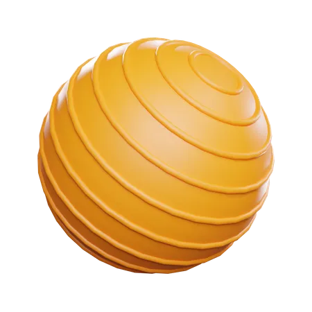 Bola de fitness  3D Icon