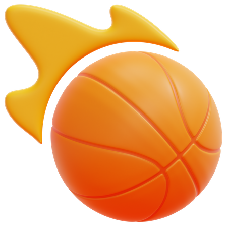 Bola fogo  3D Icon