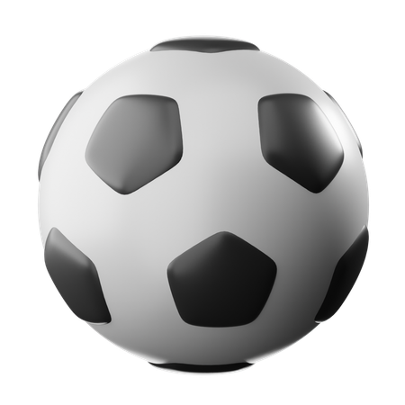 Bola de futebol  3D Icon