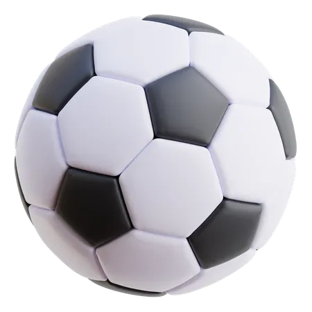 Bola de futebol  3D Icon