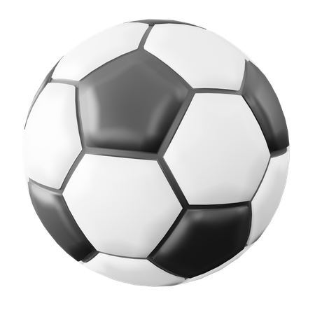 Bola de futebol  3D Icon