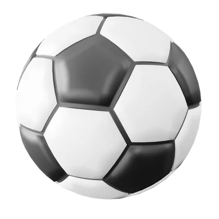 Bola de futebol  3D Icon