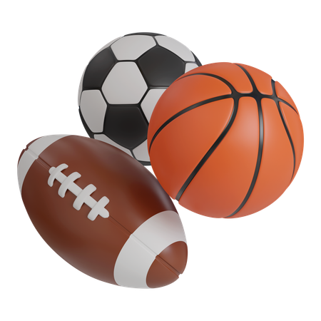 Bola de futebol  3D Icon