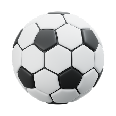 Bola de futebol  3D Icon