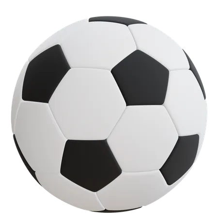 Bola de futebol  3D Icon