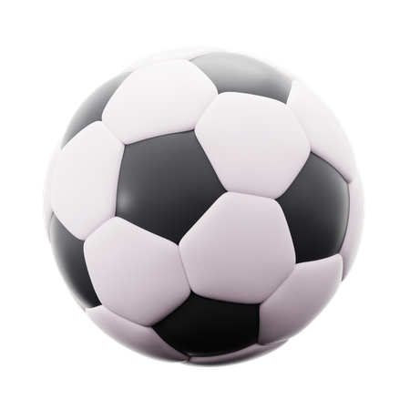 Bola de futebol  3D Icon