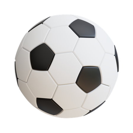 Bola de futebol  3D Icon