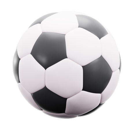 Bola de futebol  3D Icon