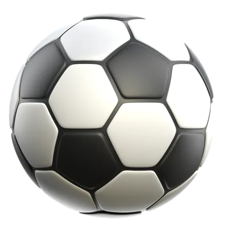 Bola de futebol  3D Icon